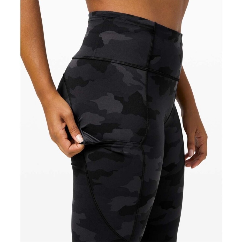 Lululemon fast and free high rice tight heritage camo deep coat multi legging - Picture 4 of 10